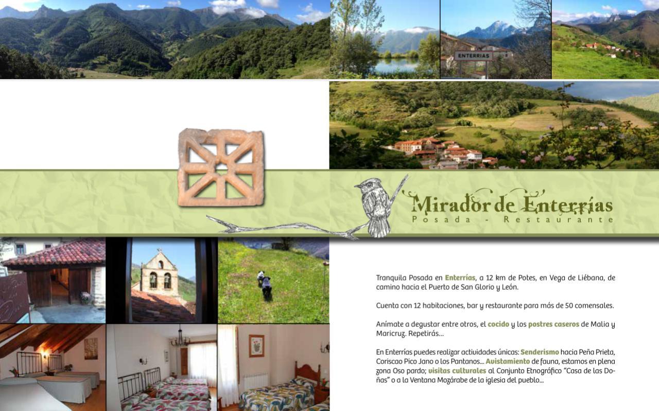 מלון Mirador De Enterrias מראה חיצוני תמונה